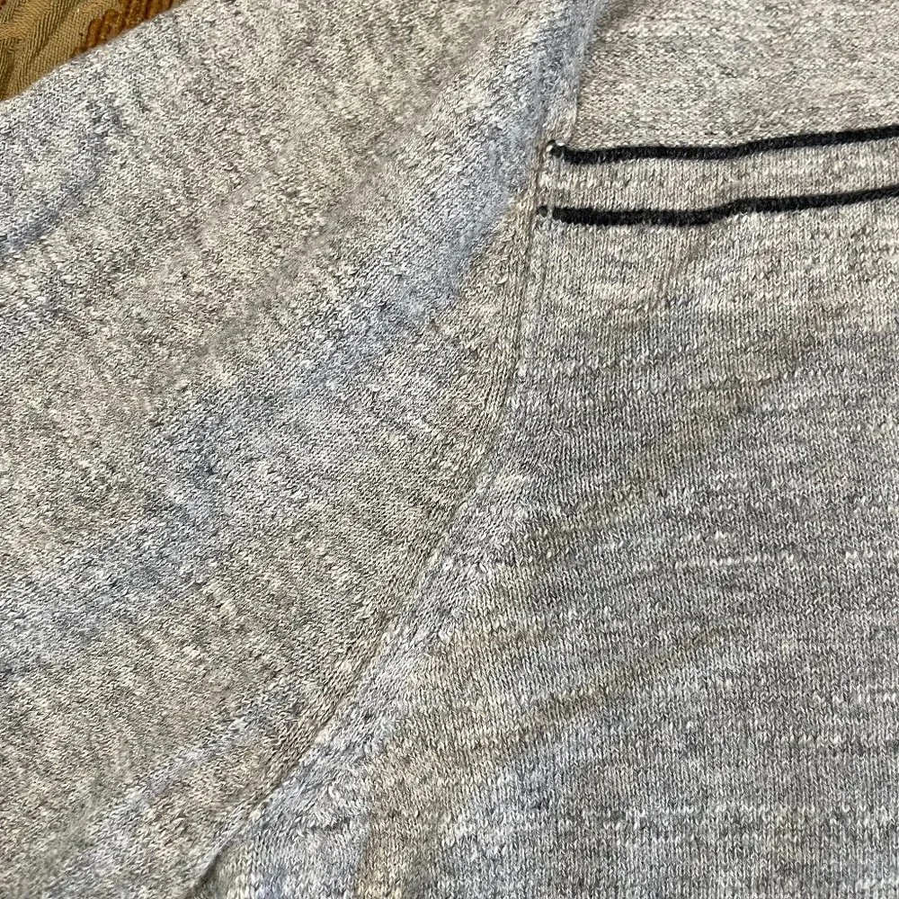 Banana Republic Zip Up Cotton Sweater